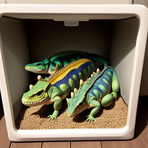 Reptiles exóticos como mascotas en casa