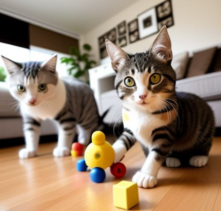 Enriquecimiento ambiental para gatos
